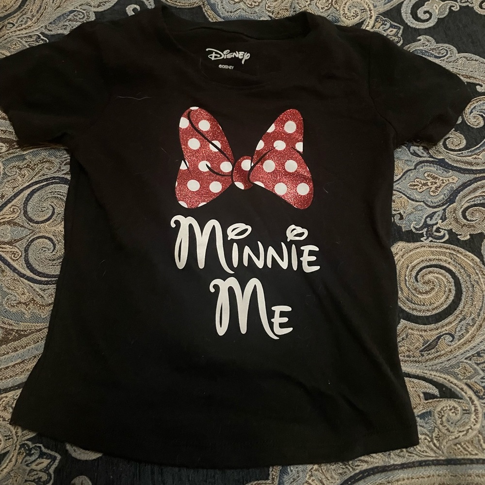 Girls Disney Minnie me tshirt